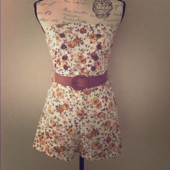 Poetry Pants - NWOT Floral Romper